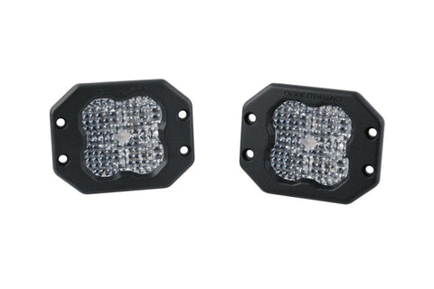 Diode Dynamics SS3 Sport WBL - White Flood Flush (Pair) - DD6915P