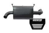 Gibson 15-17 Polaris RZR XP 1000 EPS Base 2.25in Single Exhaust - Black Ceramic - 98020