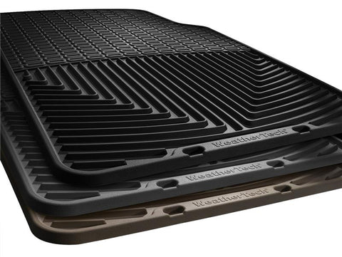 WeatherTech 2014+ Chevy Silverado Rear Rubber Mats - Cocoa (Fits 1500 Only) - W311CO