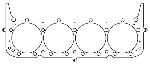 Cometic Chevy Small Block BRODIX BD2000 Heads 4.125in Bore .040in MLS Head Gasket - C5405-040