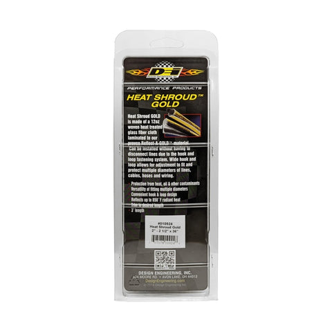 DEI Heat Shroud Gold 2in to 2.5in x 36in - 10924