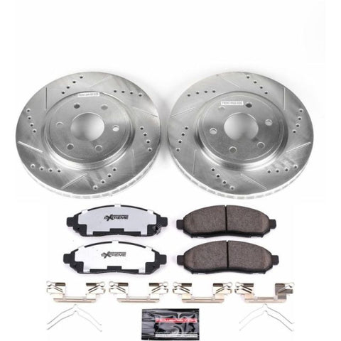 Power Stop 05-18 Nissan Frontier Front Z36 Truck & Tow Brake Kit - K142-36