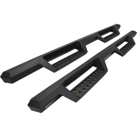 Westin/HDX 99-16 Ford F-250/350/450/550 Crew Cab Drop Nerf Step Bars - Textured Black - 56-11335