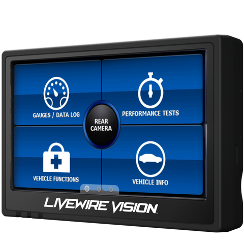 SCT Performance Livewire Vision Performance Monitor (for 1996+ Ford Vehicles) - 5015PWD