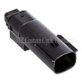 NAMZ 14-23 FL Models Right Side Handlebar Control Molex MX-150 2-Pos Male Connector (HD 69200272) - NM-33481-0201