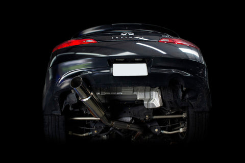 ISR Performance GT Single Exhaust - Infiniti G37 Coupe RWD - IS-GT-G37C
