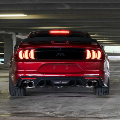 Form Lighting 2015-2023 Ford Mustang LED Tail Lights Smoke (Pair) - FL0007