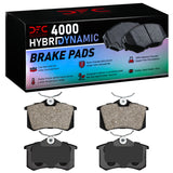 DFC 85-26 Volkswagen Tera (Mexico) Rear 4000 Hybridynamic Brake Pads - 4000-0340-00