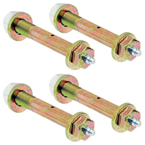 RockJock Greaseable Bolt w/ Hardware 9/16in Thread x 4in Long (4-pack) - CE-91107-BDL-4P