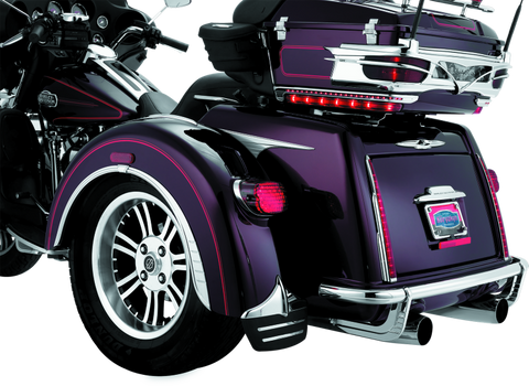 Kuryakyn Rear Bumper Accents For Trikes Chrome - 7223