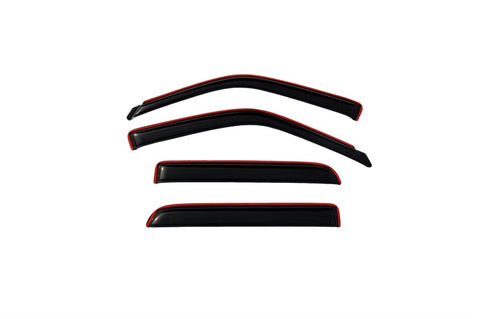AVS 02-03 Lincoln Blackwood Ventvisor In-Channel Front & Rear Window Deflectors 4pc - Smoke - 194949