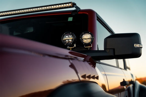 Rigid Industries 360-Series 4in LED Off-Road Spot Beam - RGBW (Pair) - 36402