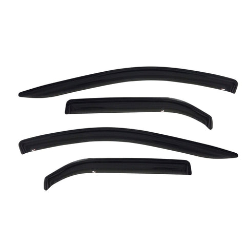 Westin 15-18 Chevy/GMC/Cadillac Suburban/Yukon/Escalade Wade Slim Wind Deflector 4pc - Smoke - 72-31478