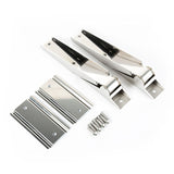 Rugged Ridge 97-06 Jeep Wrangler Stainless Steel Tailgate Hinges - 11114.03