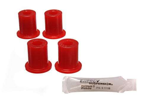 Energy Suspension CJ Rear Spring Bushing - Red - 2.2106R