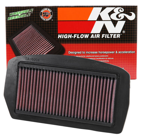 K&N 04-09 Yamaha FZ6 600 / 04-07 FZ6 Fazer 600 / 07-08 FZ6 Fazer S2 600 Replacement Air Filter - YA-6004