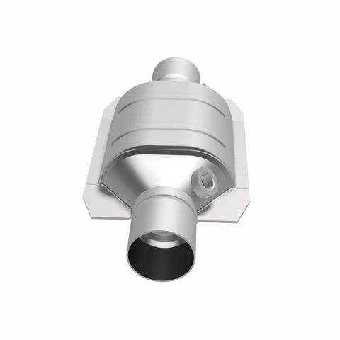 MagnaFlow Universal Catalytic Converter 2.25 W/Dual O2 Boss - 91065