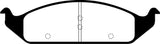 EBC 95-97 Chrysler Cirrus 2.4 (14in Wheels) Greenstuff Front Brake Pads - DP21251