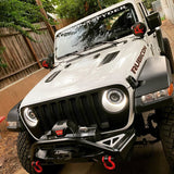 Oracle Oculus Bi-LED Projector Headlights for Jeep JL/Gladiator JT - Matte Blk - 5500K - 5839-504
