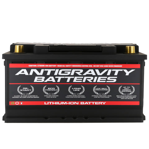 Antigravity H8/Group 49 Lithium Car Battery w/Re-Start - AG-H8-60-RS