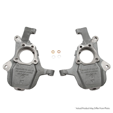 Belltech DROP SPINDLE SET 63-70 C-10 3inch Drop *Requires convert to 71-71 disc brake or equiv.* - 3121