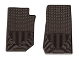 WeatherTech 2014-2016 Jeep Wrangler Unlimited Front Rubber Mats - Cocoa - W321CO