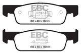 EBC 2016-2017 Smart Fortwo 0.9L Turbo Ultimax2 Front Brake Pads - UD1830