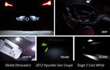 Diode Dynamics 10-16 Hyundai Genesis Coupe Interior Kit Stage 2 - Blue - DD0269