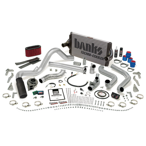 Banks Power 94-95.5 Ford 7.3L Man PowerPack System - SS Single Exhaust w/ Black Tip - 48556-B