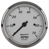 AutoMeter American Platinum Series 2.0625in Clock 12 Hour Analog - 1986