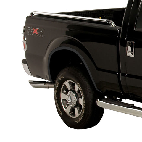 Putco 11-16 Ford SuperDuty (Does not Fit Dually) Black Platinum Fender Trim - 97230BP