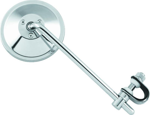 BikeMaster Universal Clamp On Mirror 8in Stem - 600005