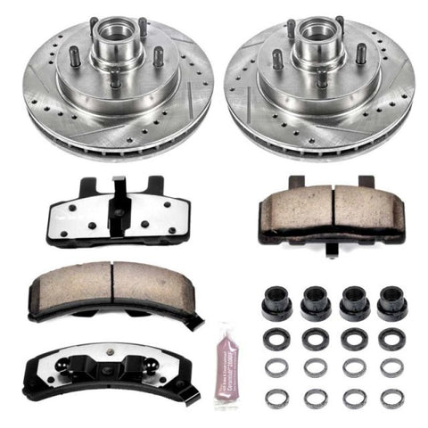 Power Stop 95-99 Chevrolet C1500 Front Z36 Truck & Tow Brake Kit - K1990-36