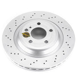 Power Stop 15-16 Mercedes-Benz SL400 Rear Evolution High Carbon Geomet Coated Rotor - EBR1651EVC
