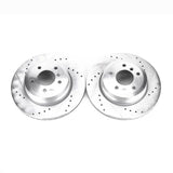 Power Stop 08-13 BMW 135i Rear Evolution Drilled & Slotted Rotors - Pair - EBR1217XPR