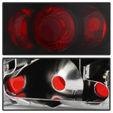 Spyder 02-05 Audi A4 (Excl Convertible/Wagon) Euro Style Tail Lights - Black (ALT-YD-AA402-BK) - 5000002