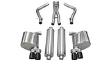 Corsa 11-14 Dodge Charger R/T 5.7L V8 Black Sport Cat-Back Exhaust - 14525BLK