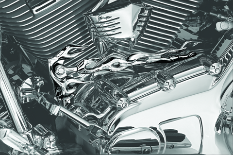 Kuryakyn Flame Shift Linkage Chrome - 1072