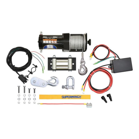 Superwinch 2000 LBS 12V DC 5/32in x 49ft Steel Rope LT2000 Winch - 1120210
