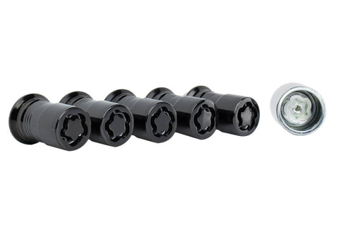 Ford Racing 2023+ Ford Bronco Raptor M14 x 1.5 Black Security Lug Nut Kit - Set of 5 - M-1A043-A5