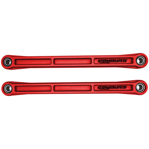 Camburg Ford Bronco 21-23 KINETIK Series Rear Billet Lower Trailing Arm Kit (Red) - CAM-120032-RED