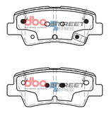 DBA 12-17 Hyundai Accent (Rear Rotor) Street Series Rear Brake Pads - DB2076SS