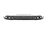 Akrapovic 16-19 Porsche 911 Turbo / Turbo S (991.2) Rear CA Diffuser Glossy w/o Tips - DI-PO/CA/4/G/1