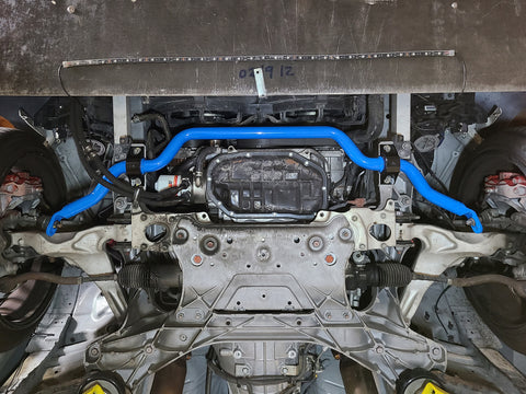 aFe 09-20 Nissan 370Z V6-3.7L Front and Rear Control Sway Bar Set - Blue - 440-712001-L