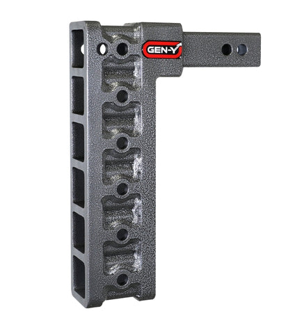 Gen-Y Mega Duty 2in Shank 12.5in Drop 1.5K TW 10K (Hitch Only - Use w/Stabilizer Kit GH-0100) - GH-306