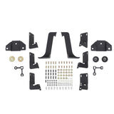 Westin 99-16 Ford F-250/350/450/550 CC (6.75ft Bed) HDX Drop Whl to Whl Nerf Step Bars - Text Blk - 56-534015
