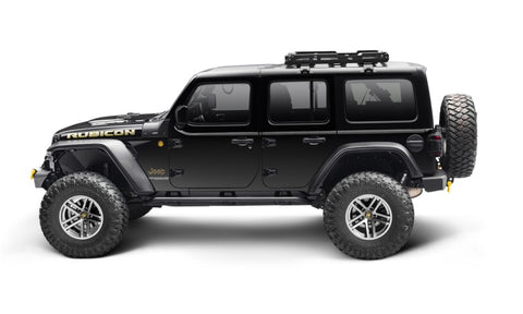 Bushwacker 18-19 Jeep Wrangler JL Trail Armor Cowl Guard - Black - 76129