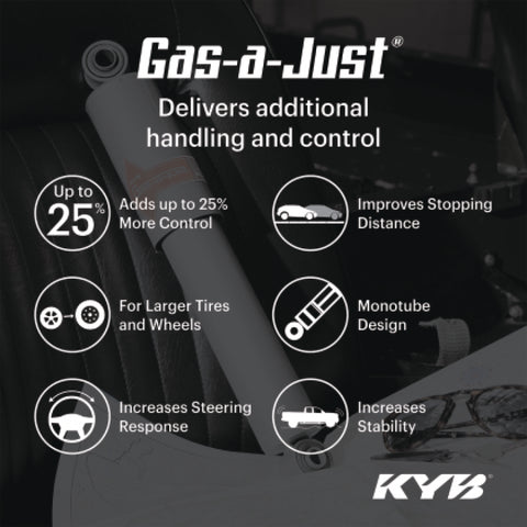 KYB 14-18 Ford Transit Connect Gas-A-Just Shock - Rear - 5550027