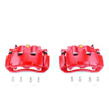 Power Stop 07-09 Chrysler Aspen Front Red Calipers w/Brackets - Pair - S5054