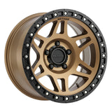 Method MR312 17x8.5 0mm Offset 5x5.5 108mm CB Method Bronze/Black Street Loc Wheel - MR31278555900
